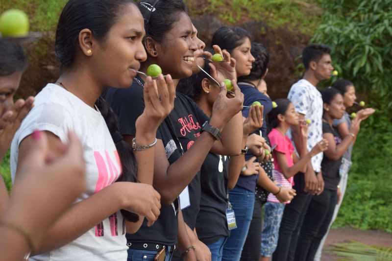 Lemon and spoon race