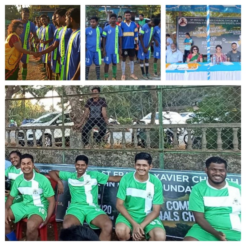 Participants at St. Joseph Vaz Cup