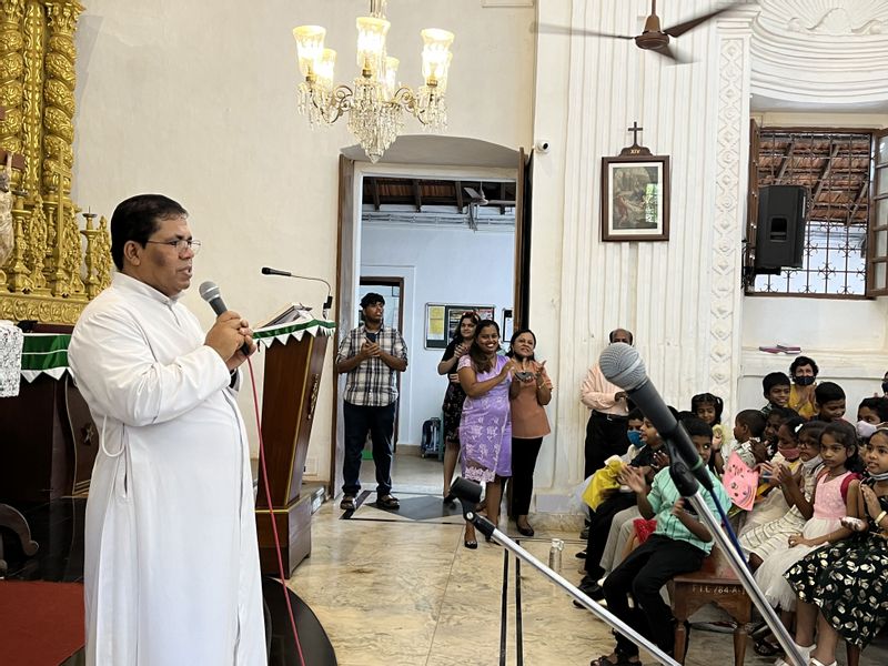 Fr. Peter Fernandes with an important message to take care of our grandparents